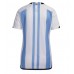 Argentina Replica Home Shirt Ladies World Cup 2022 Short Sleeve